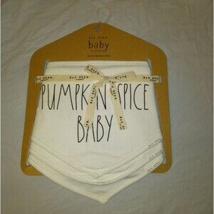 Rae Dunn 3 pack baby bibs